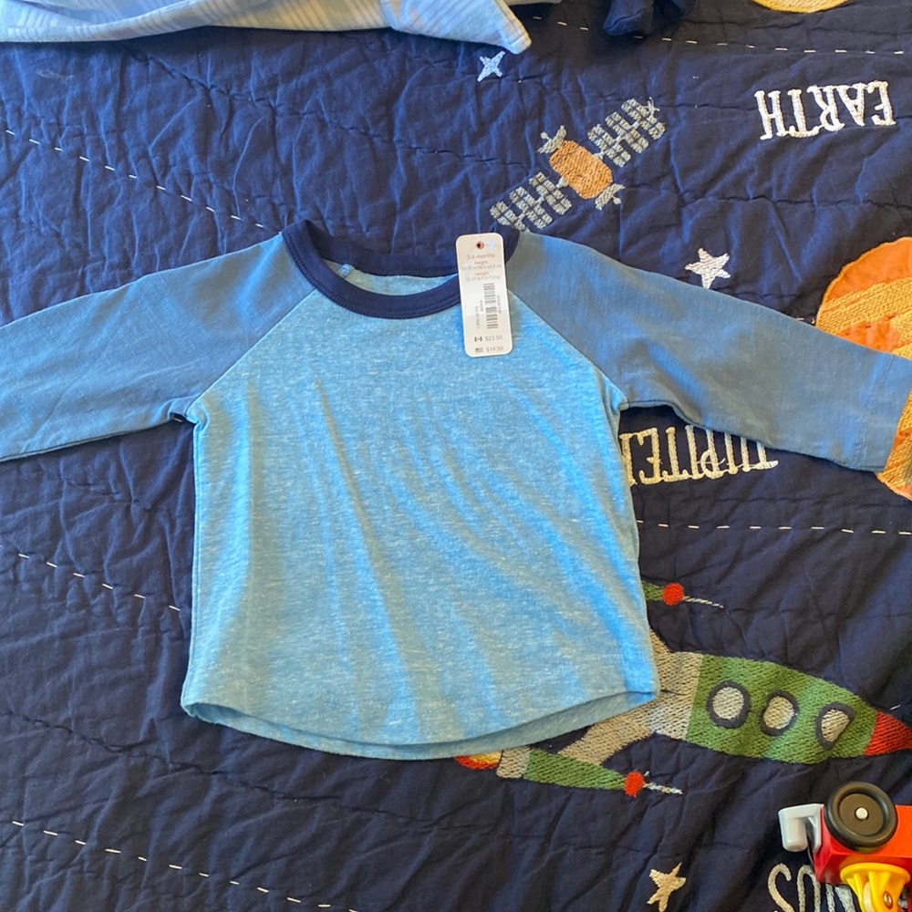 Gymboree Baseball Tee-Blue